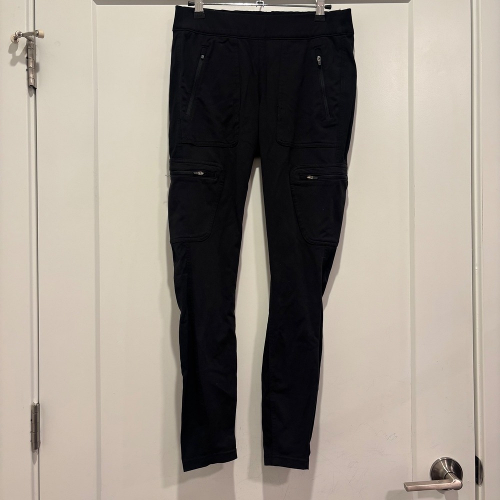 The North Face Womens Black Utility Cargo Pants Slim Fit Tapered Size M